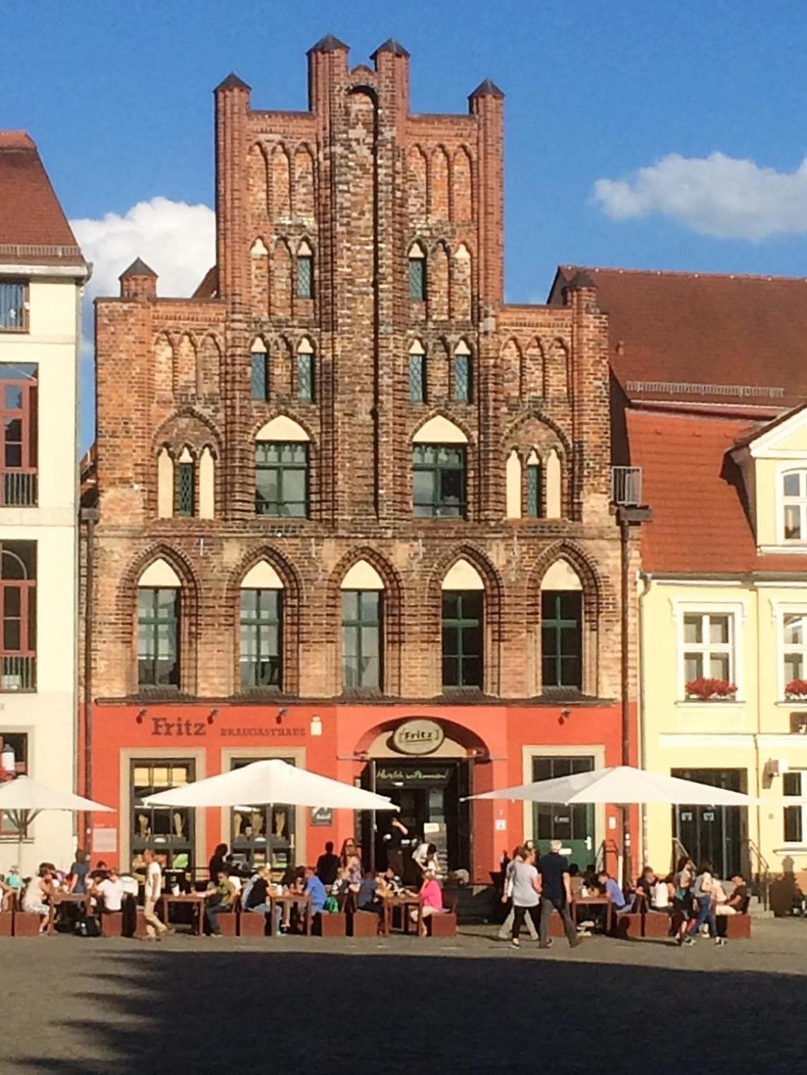 Pension Bach Greifswald Buitenkant foto