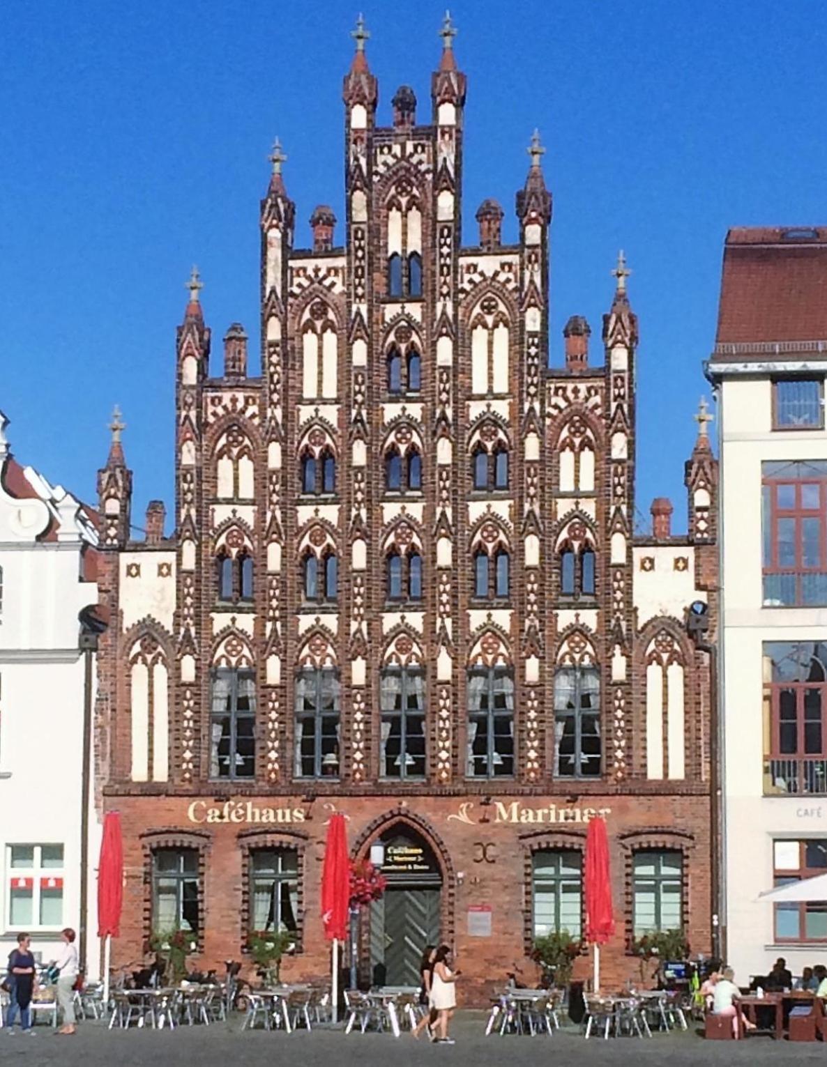 Pension Bach Greifswald Buitenkant foto